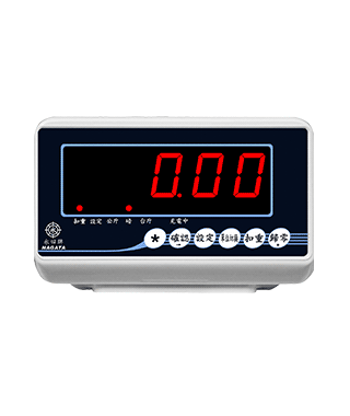 計重型顯示器38.1mm 紅色LED